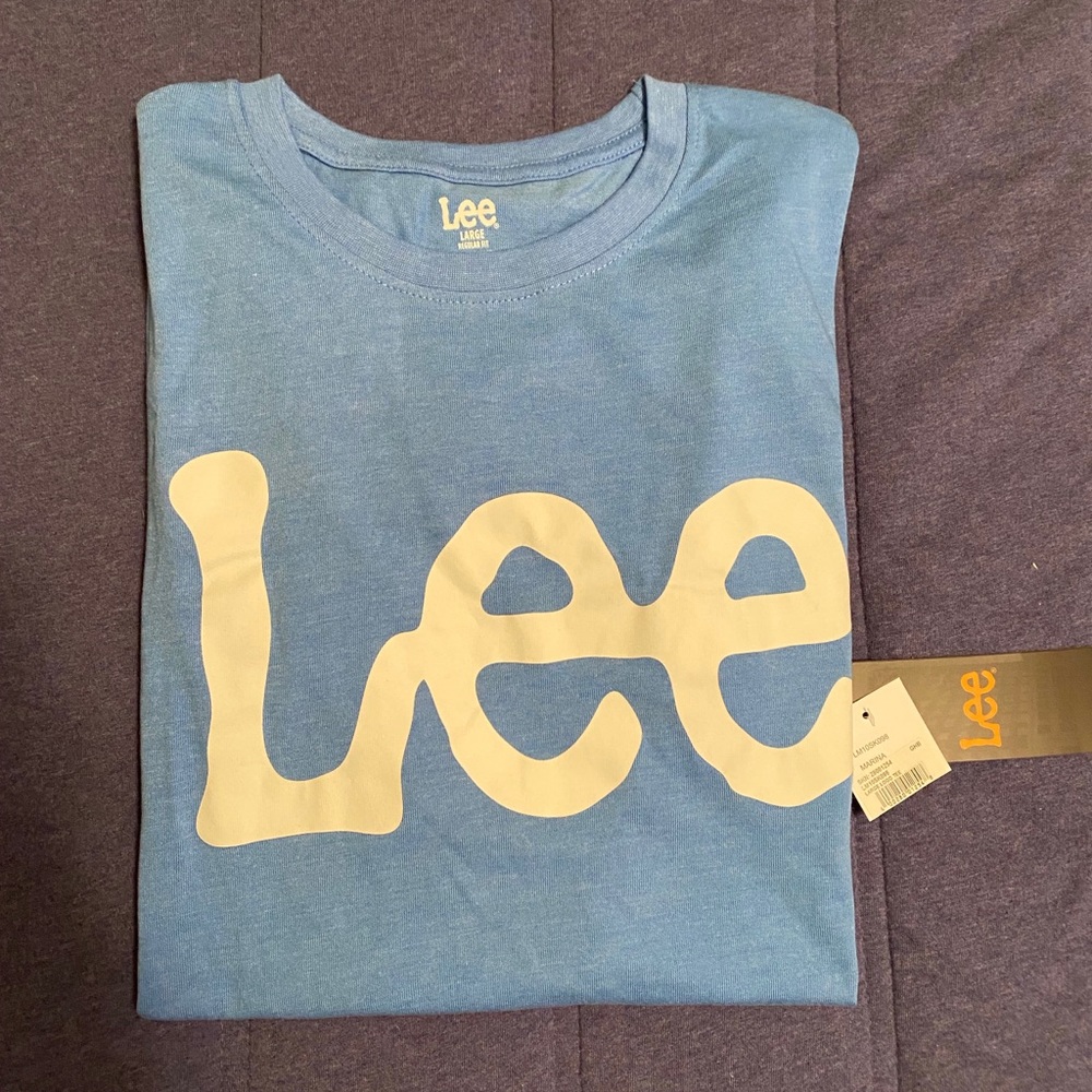 NWT Lee Short Sleeve T-Shirt (Marina Blue)